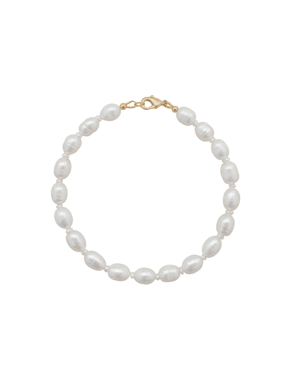 Nixie Anklet in White