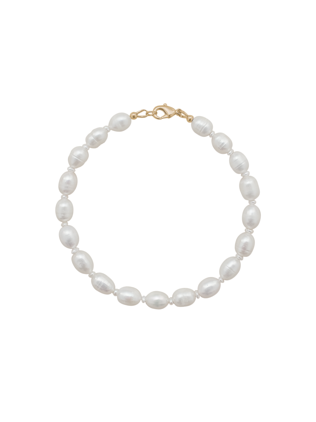 Nixie Anklet in White