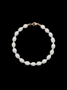 Nixie Anklet in White