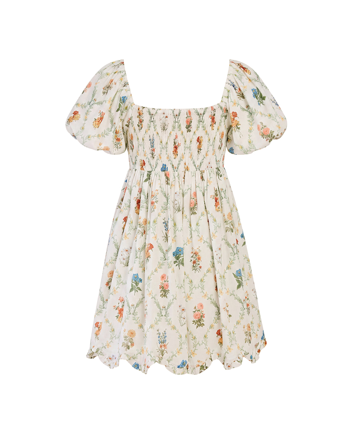 Dawn Mini Dress x Sadie Loving in Blanc Bouquet