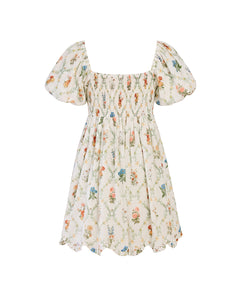 Dawn Mini Dress x Sadie Loving in Blanc Bouquet