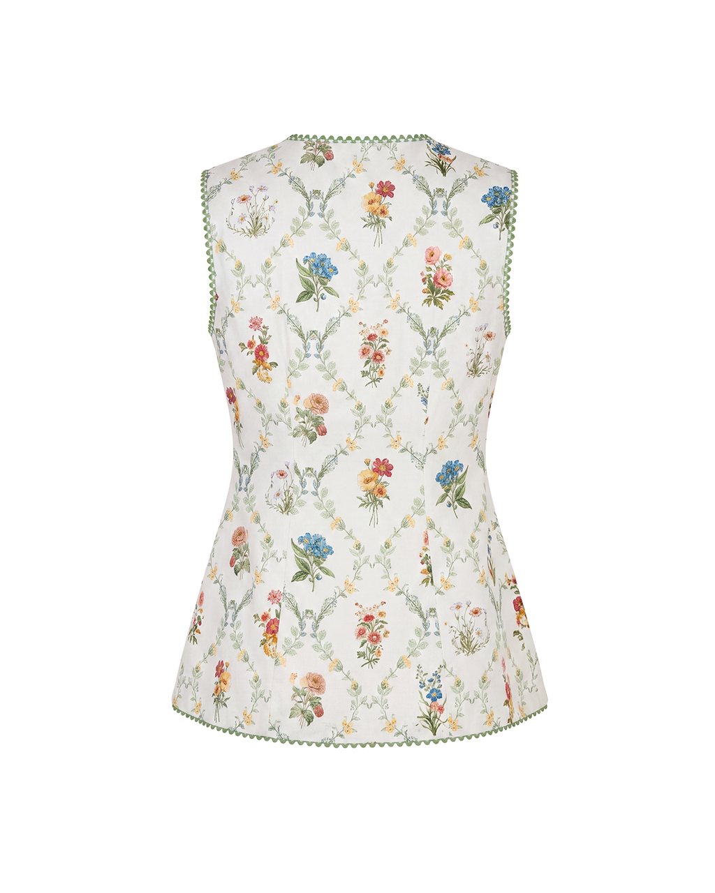 Alexa Top x Sadie Loving in Blanc Bouquet