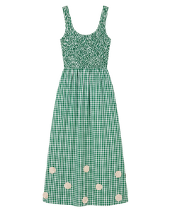 Elle Dress in Meadow Gingham