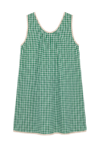 Vanessa Mini Dress in Meadow Gingham