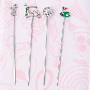 Golf Cocktail Picks, Set of 4