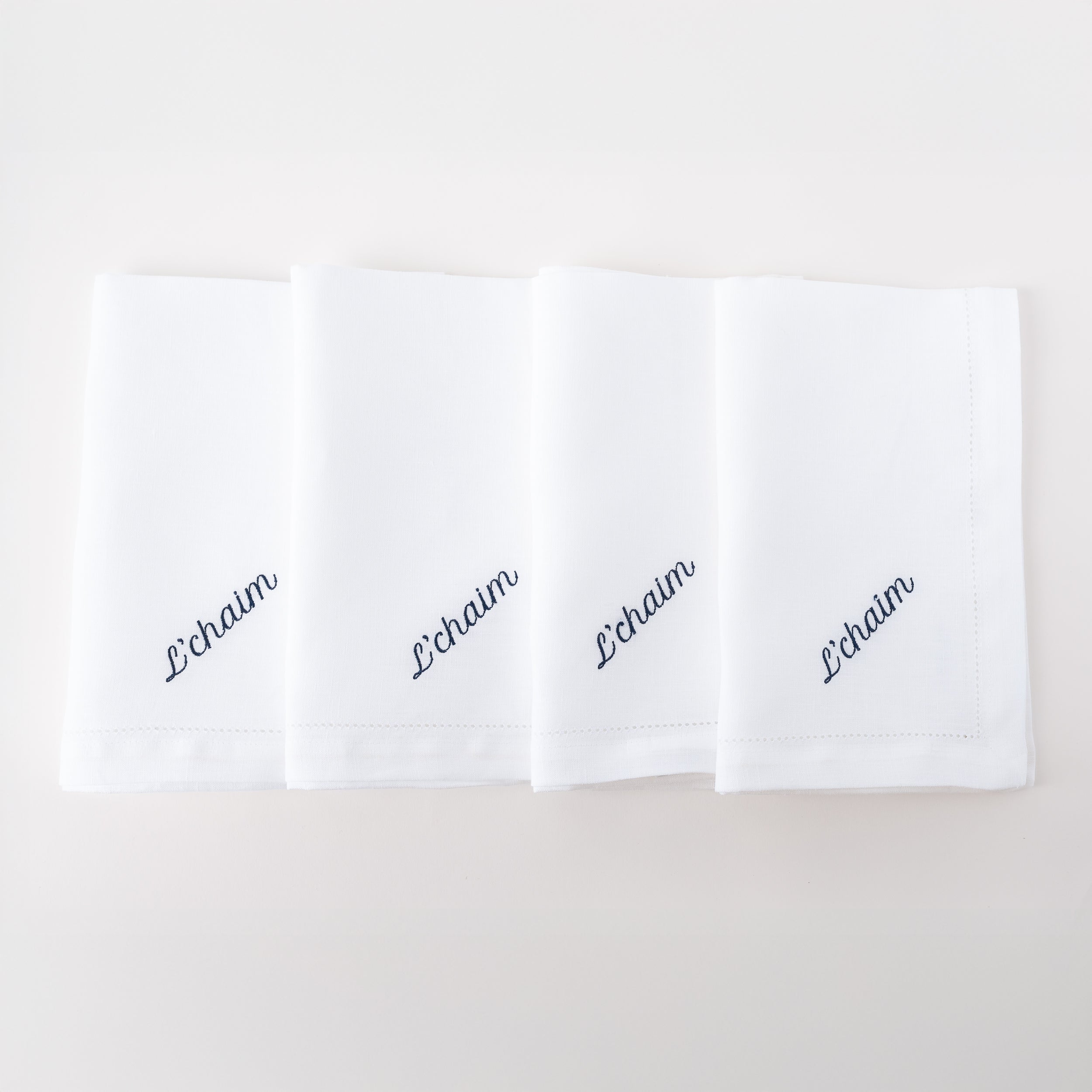 L’Chaim Dinner Napkins, Set of 12