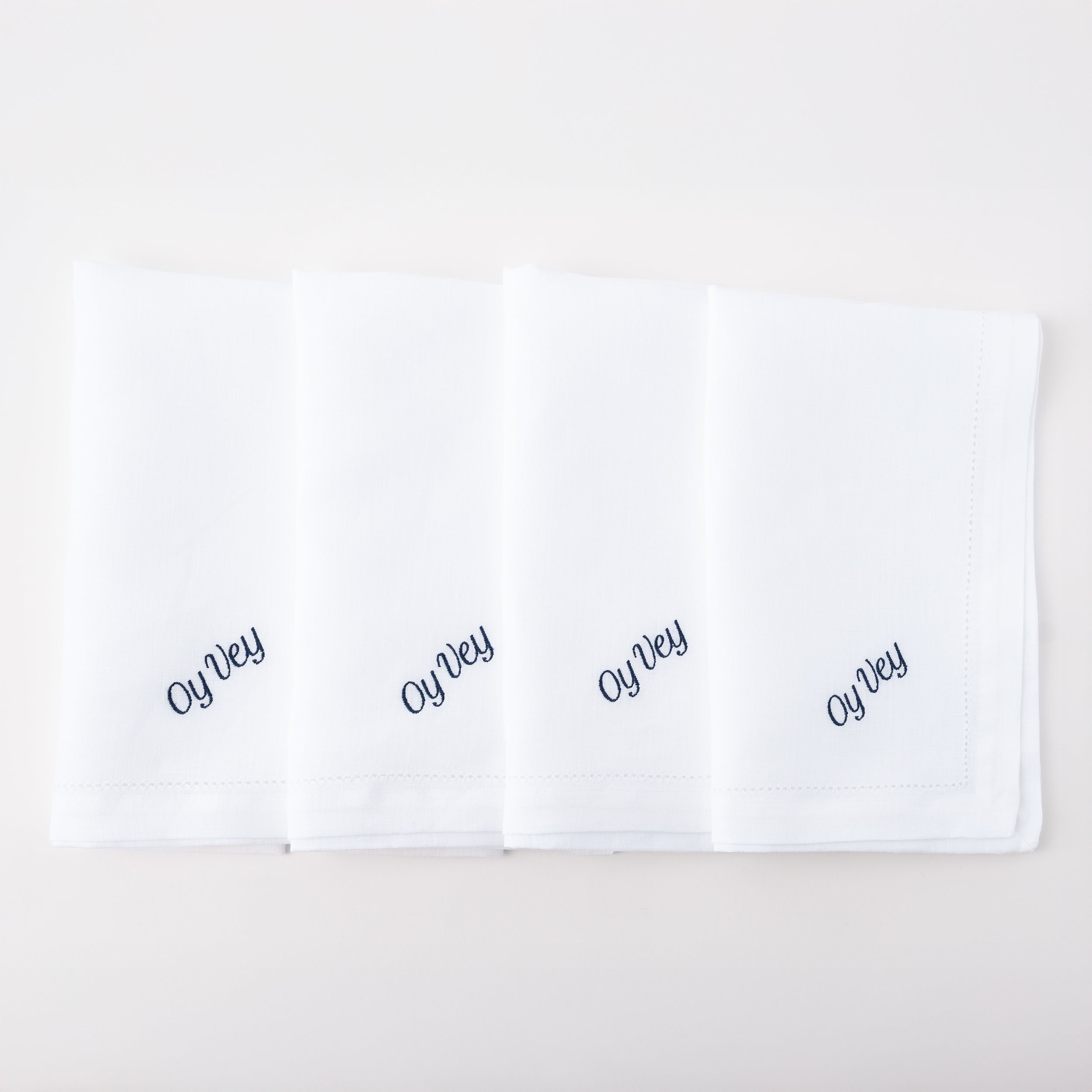 Oy Vey Dinner Napkins, Set of 12