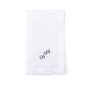 Oy Vey Dinner Napkins, Set of 12