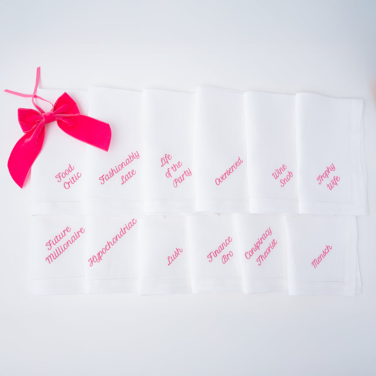 Party Archetype Dinner Napkins, Set of 12