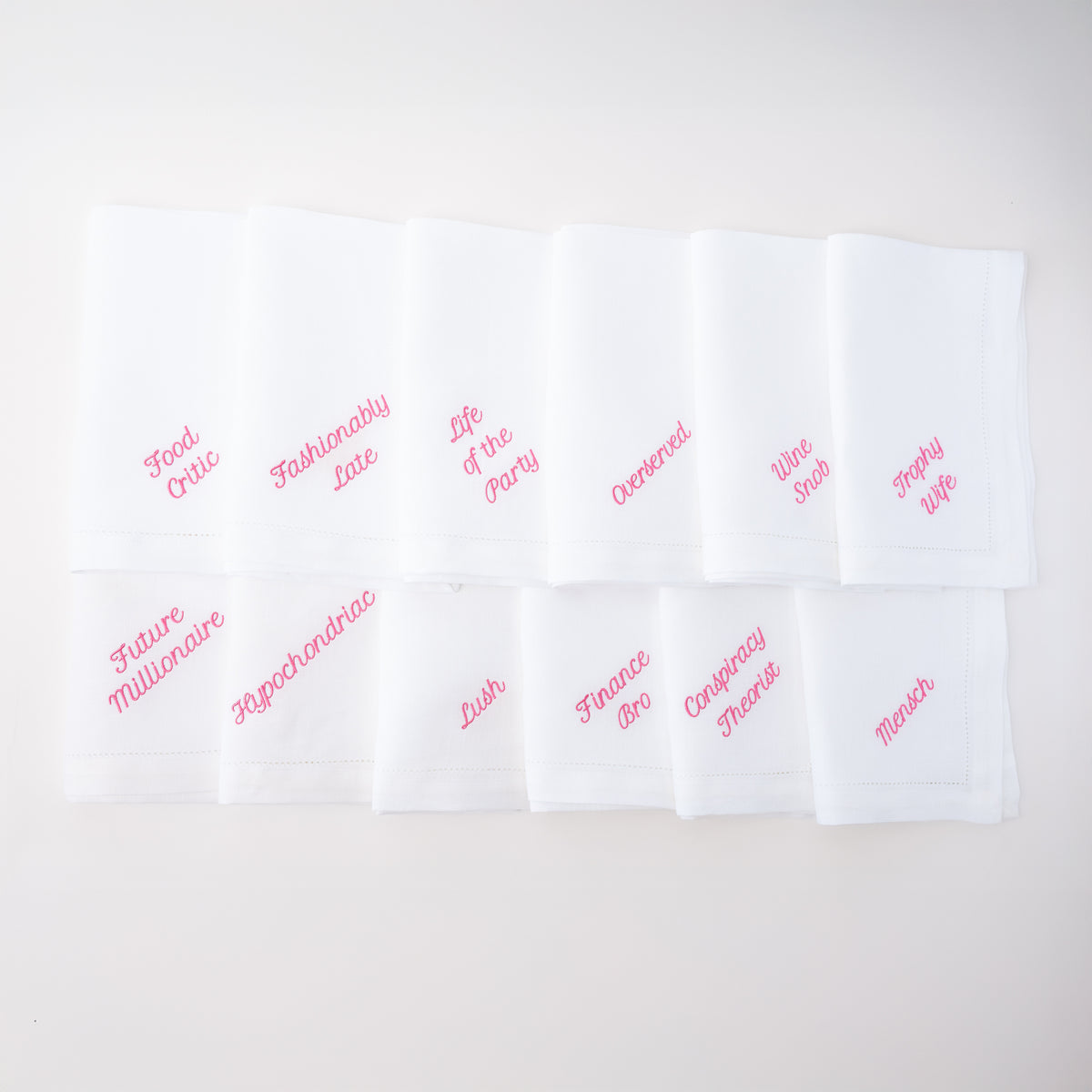 Party Archetype Dinner Napkins, Set of 12