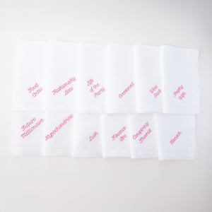 Party Archetype Dinner Napkins, Set of 12