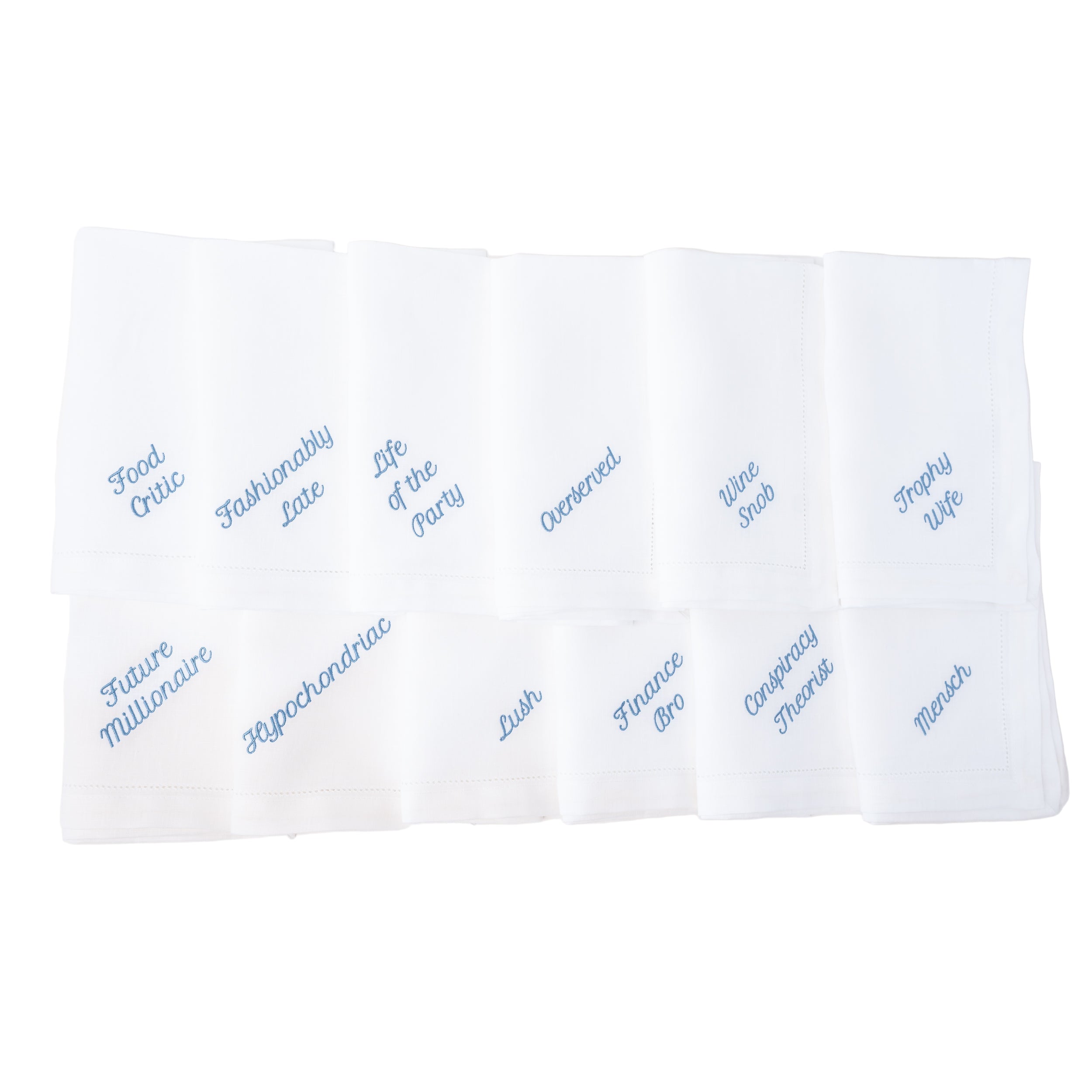 Party Archetype Dinner Napkins, Set of 12