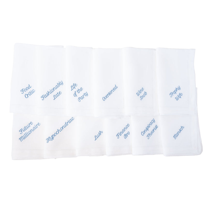 Party Archetype Dinner Napkins, Set of 12