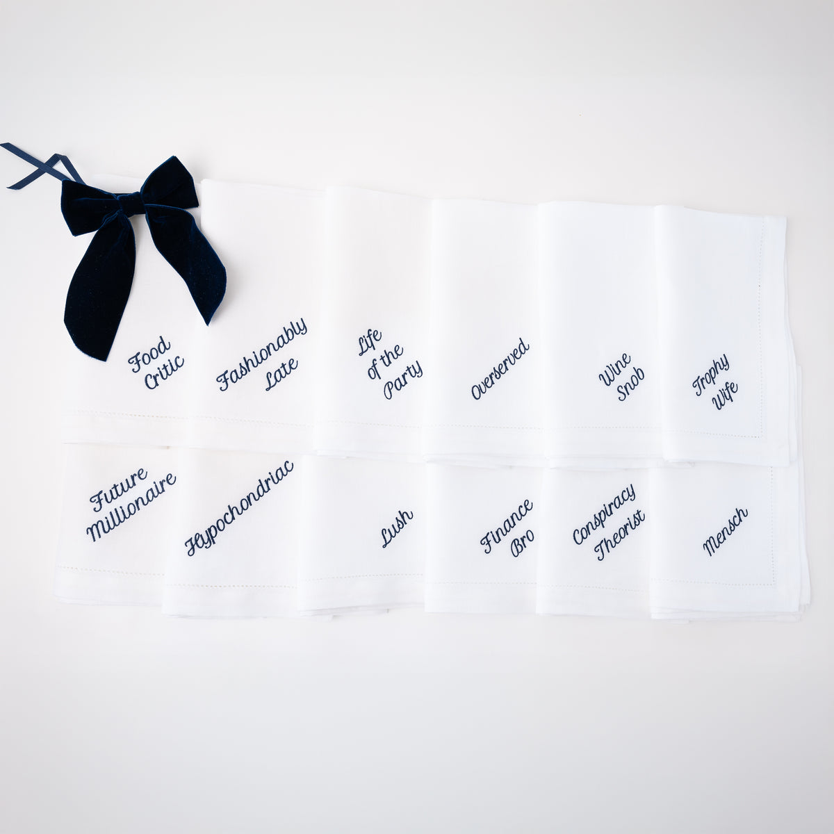 Party Archetype Dinner Napkins, Set of 12