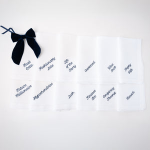 Party Archetype Dinner Napkins, Set of 12