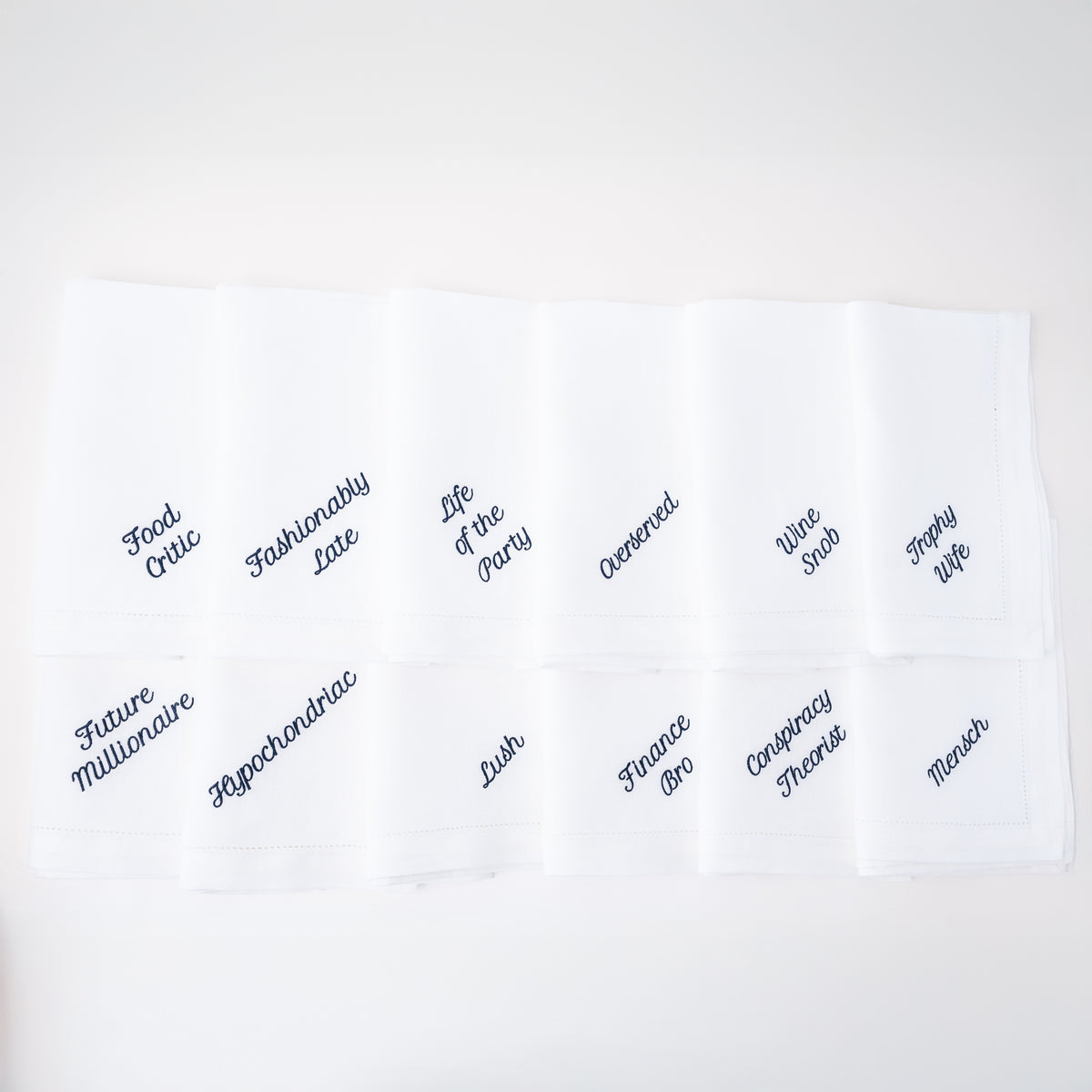 Party Archetype Dinner Napkins, Set of 12