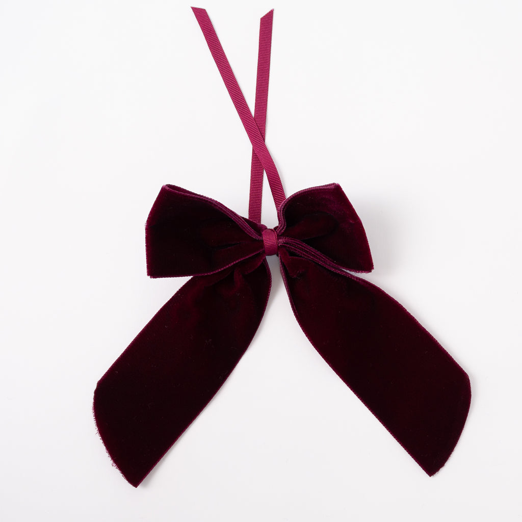 Velvet Napkin Bow