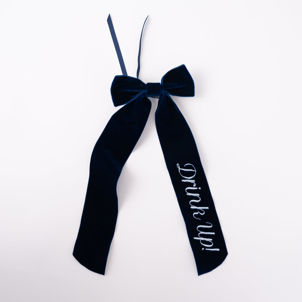 Wine Bow “Drink Up”