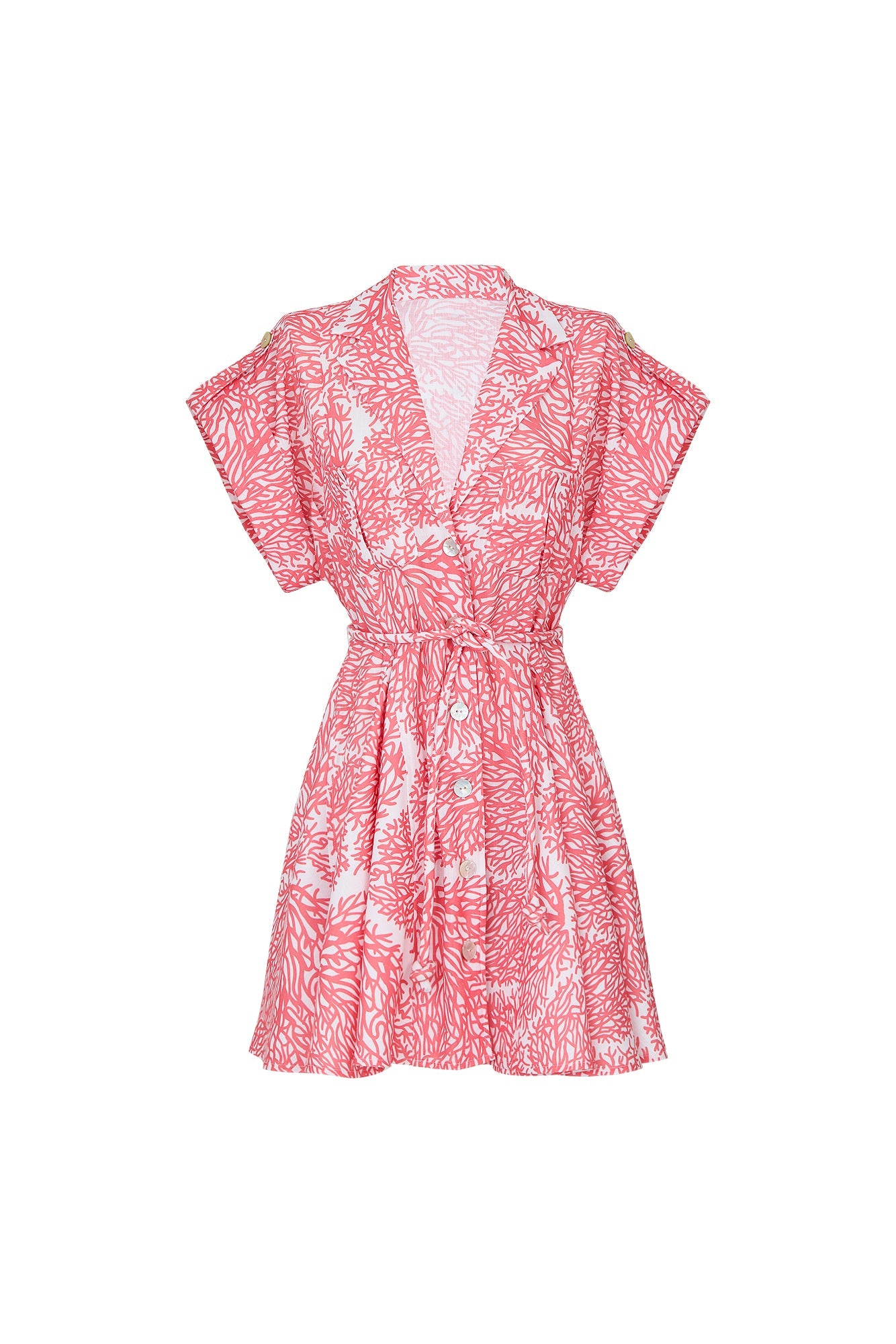 Guayaba Mini Dress in Arrecife Print