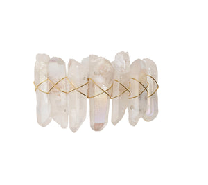 Radiant Napkin Ring in Iridescent, Set of 4
