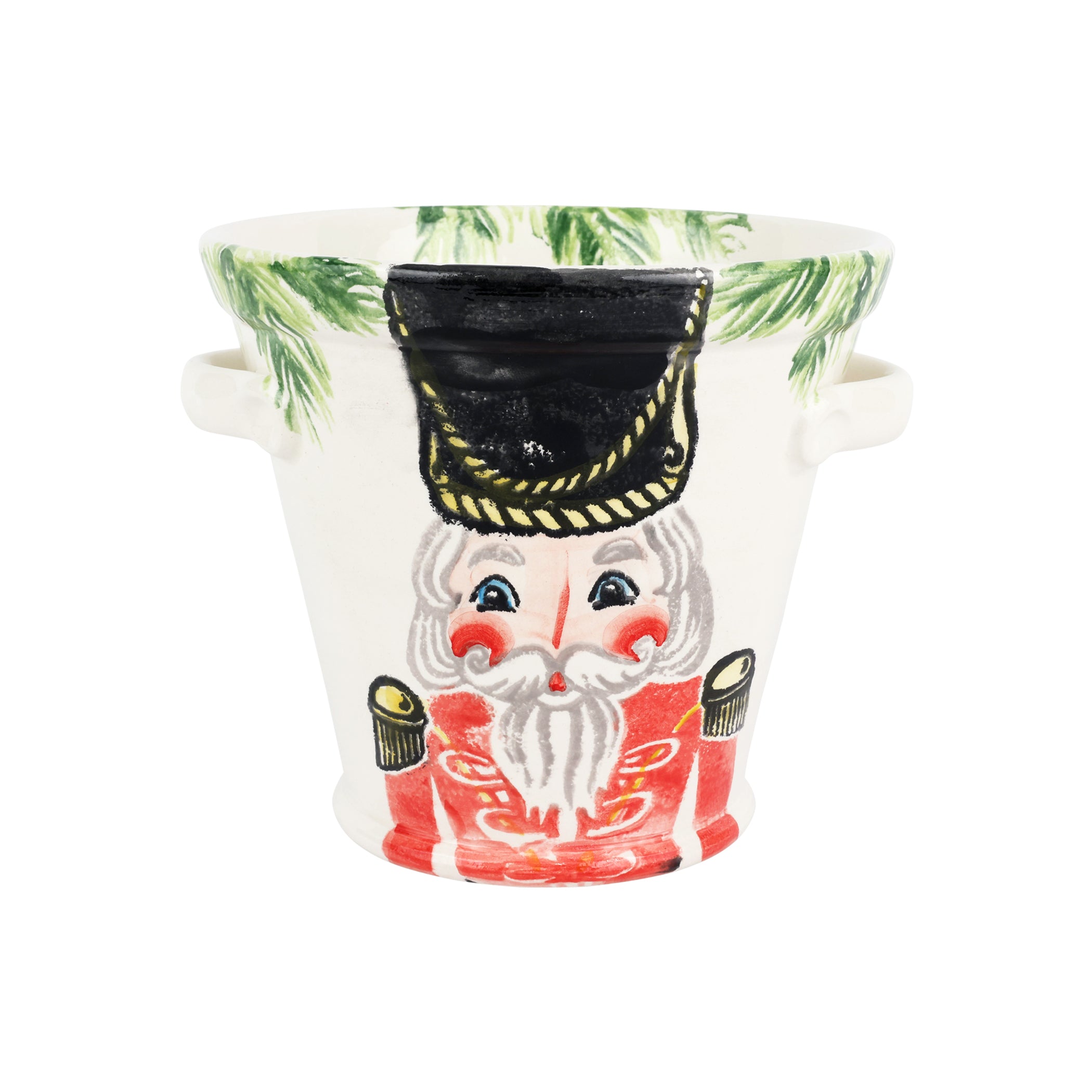 Nutcrackers Ice Bucket in Red