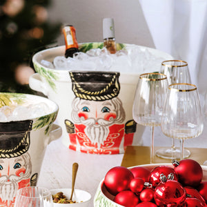 Nutcrackers Celebration Bucket in Red