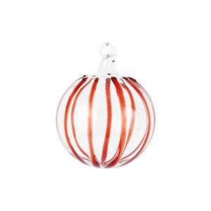 Nuovo Stripe Ornament in Red