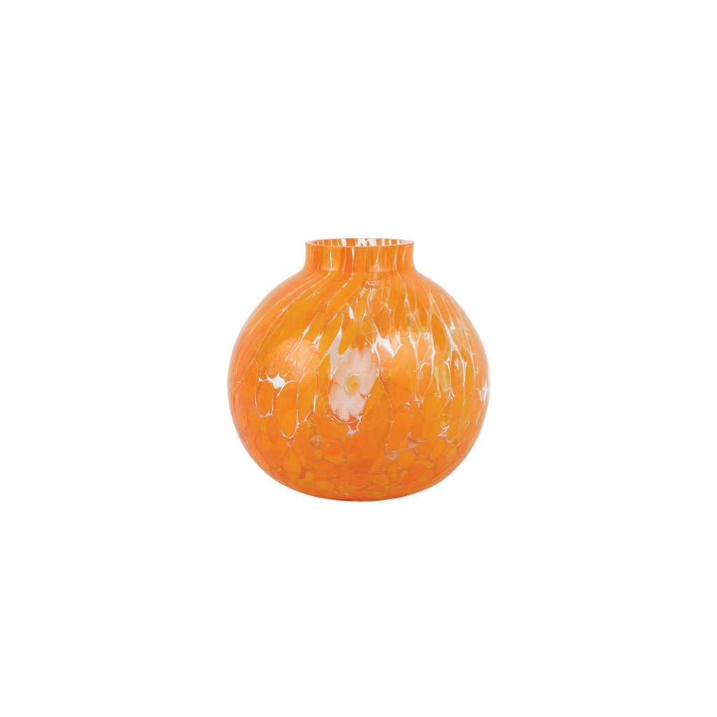 Nuvola Orange Bud Vase