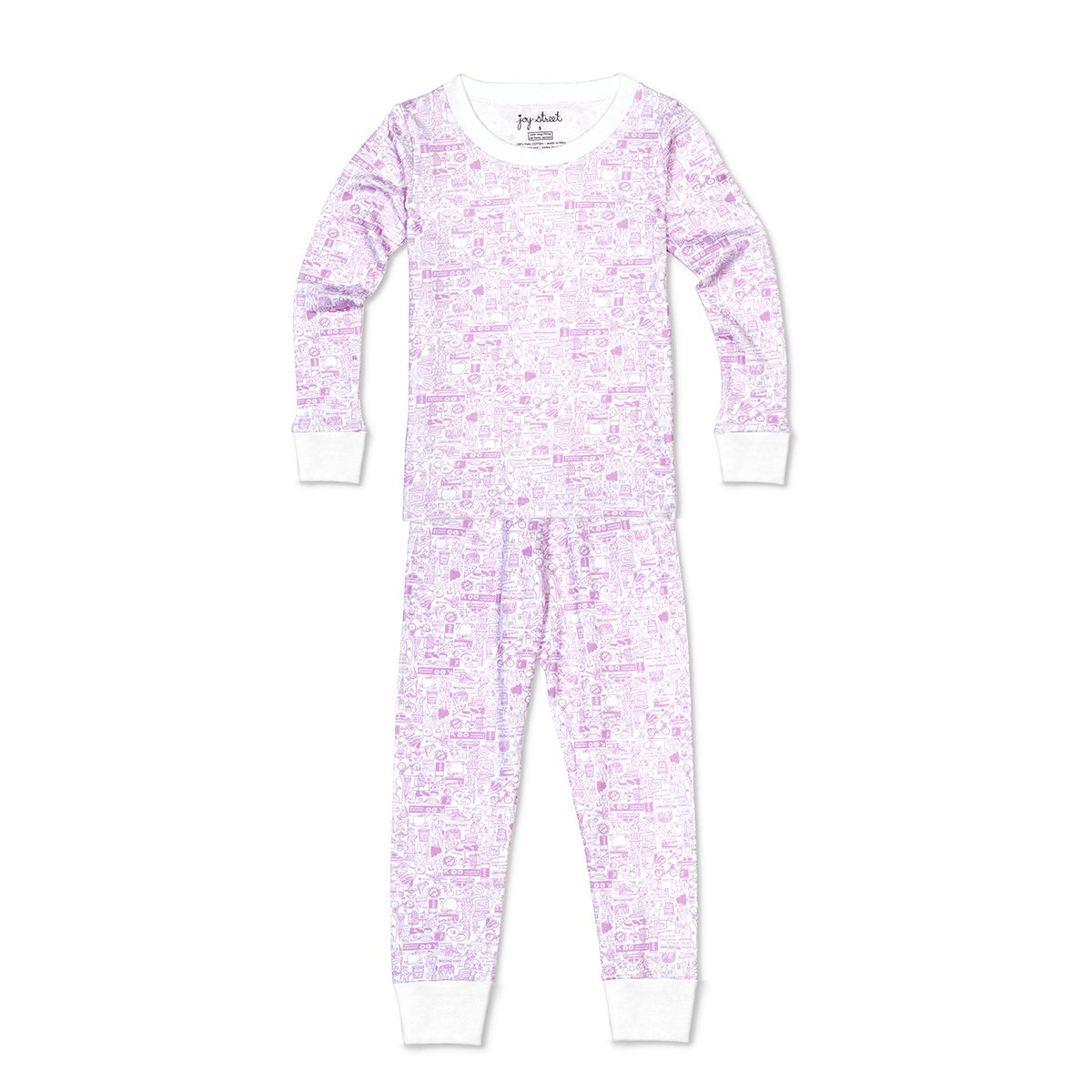 Joy Street Kids New York City Pajamas, pink