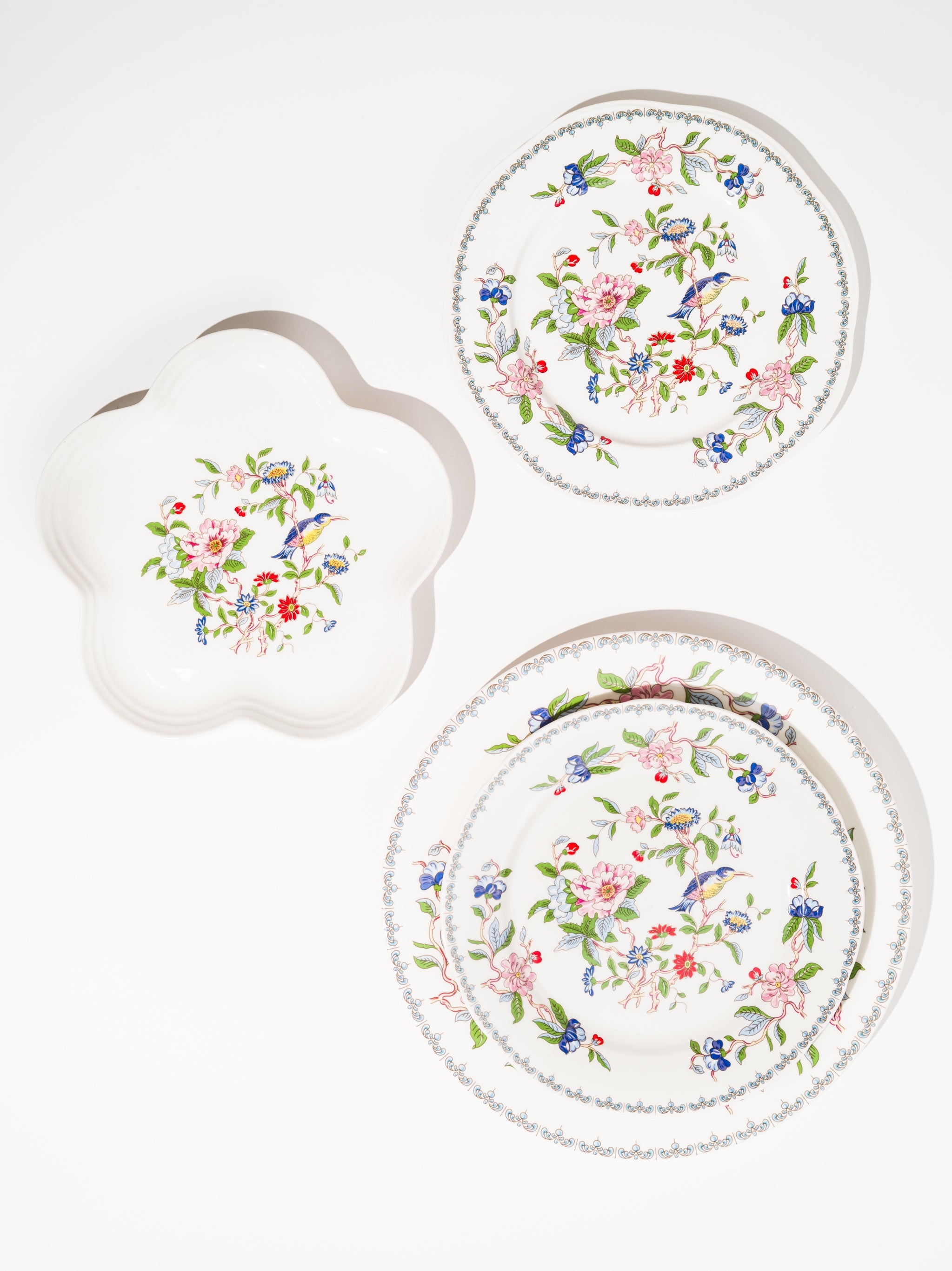 Blossom Aviary Dinner Plate Set