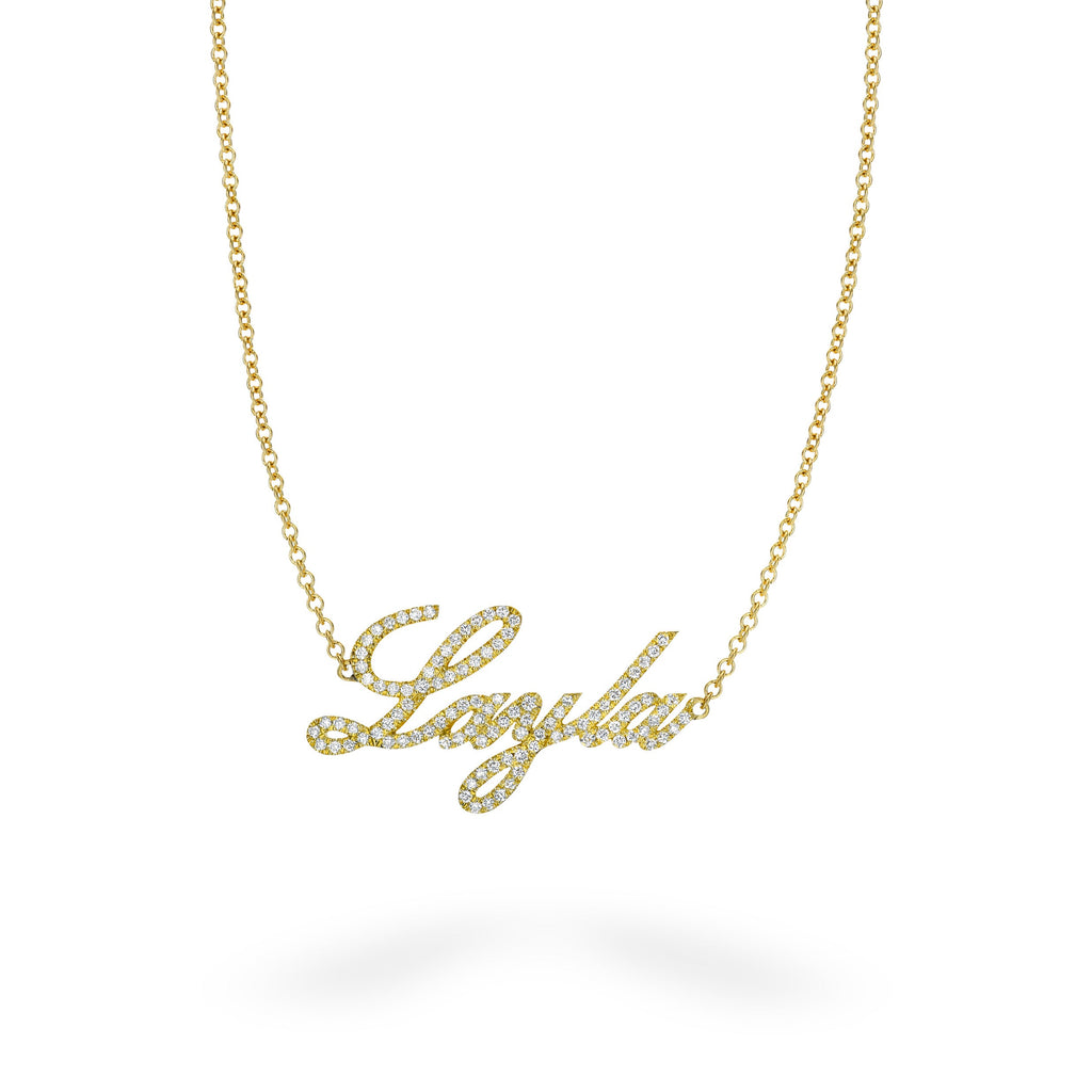 Name Plate Necklace