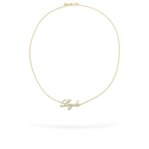 Name Plate Necklace