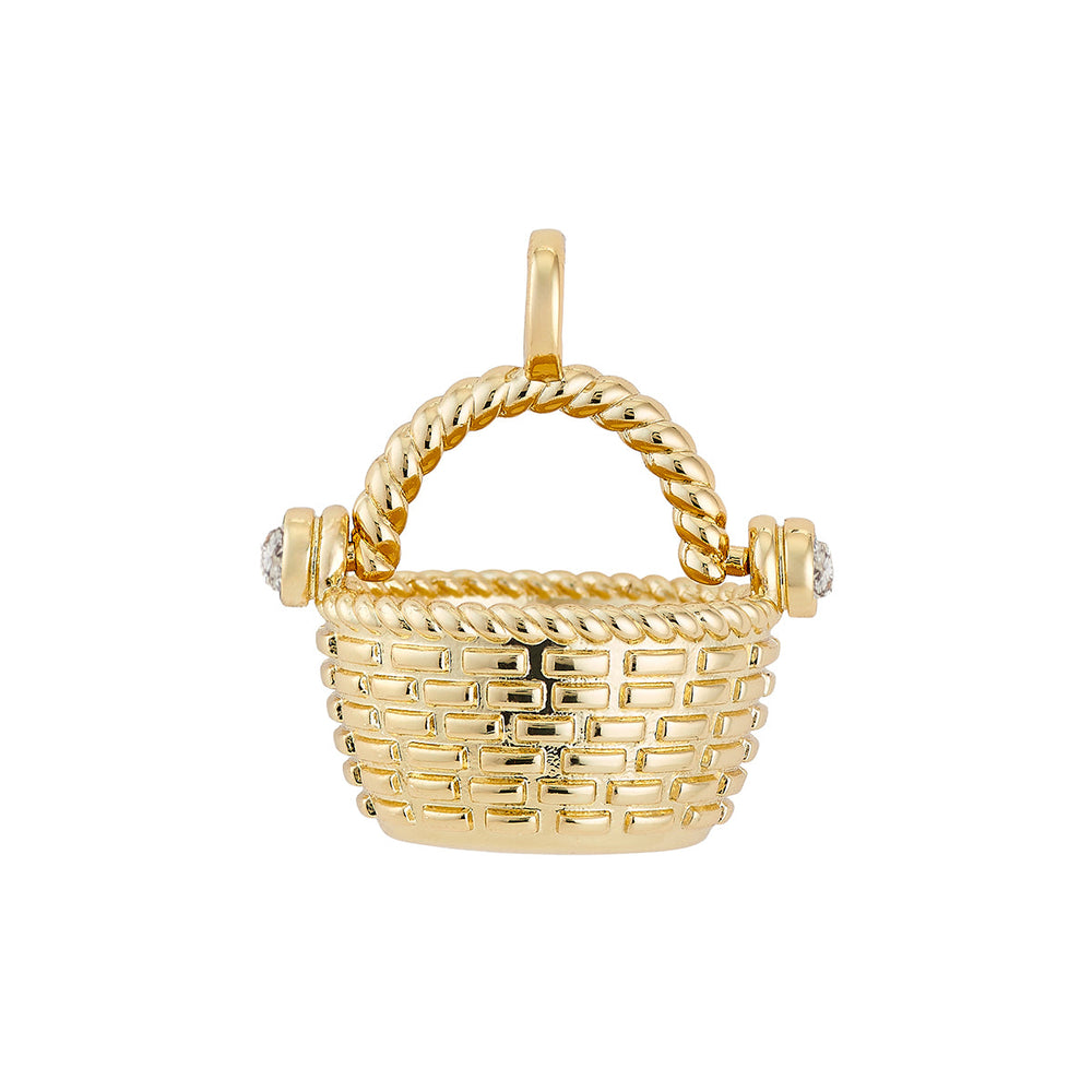 Nantucket Basket Charm
