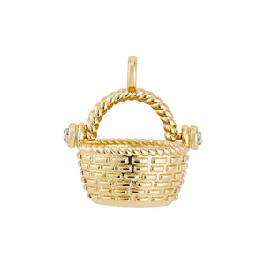 Nantucket Basket Charm