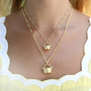 Nantucket Basket Charm