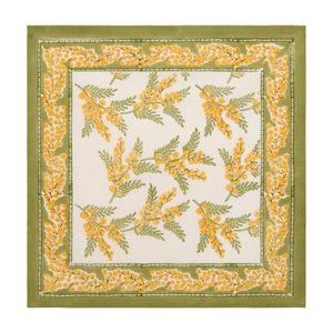 Mimosa Green & Yellow Napkins, Set of 6