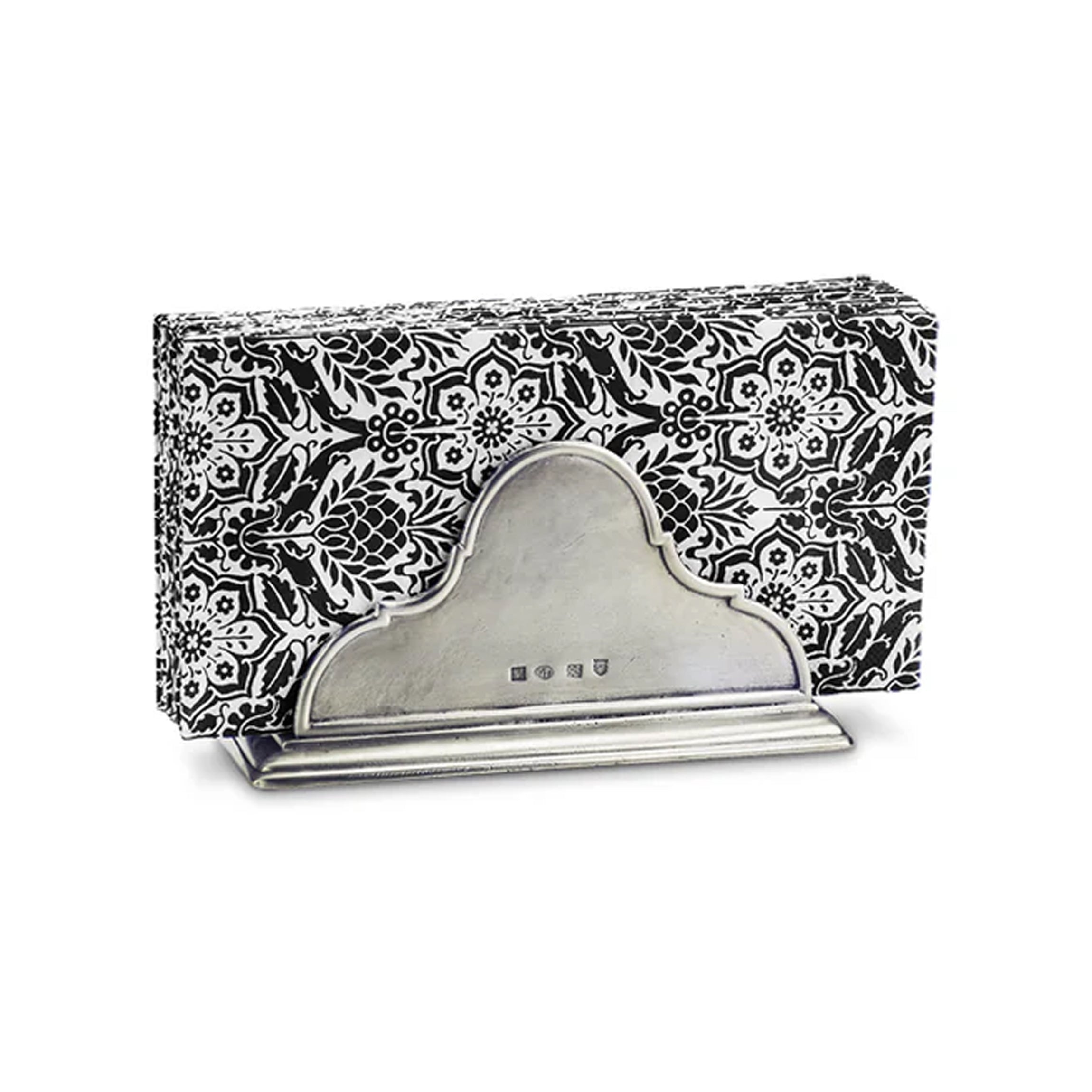 Napkin Holder with Dinner Napkin