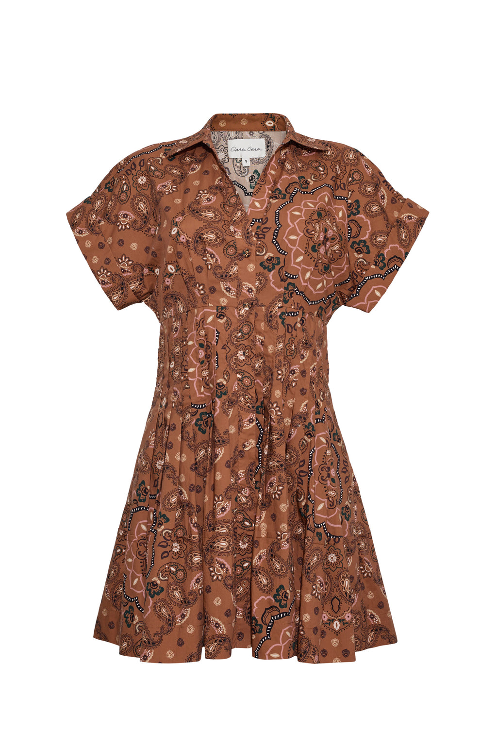 Nash Mini Dress in Bandana Camel