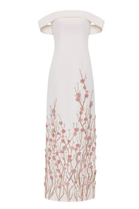 The Natasha Gown in Off-White