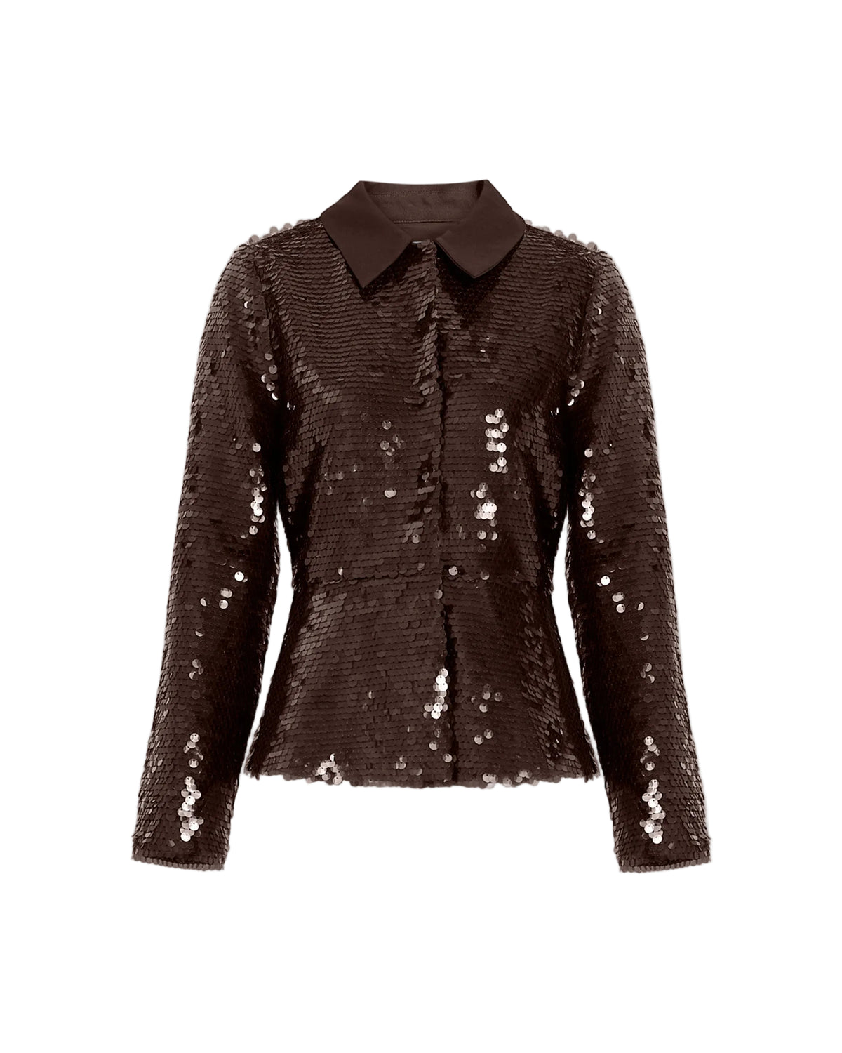 Natasha Jacket in Dark Fig