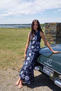 Olivia Skirt in Navy