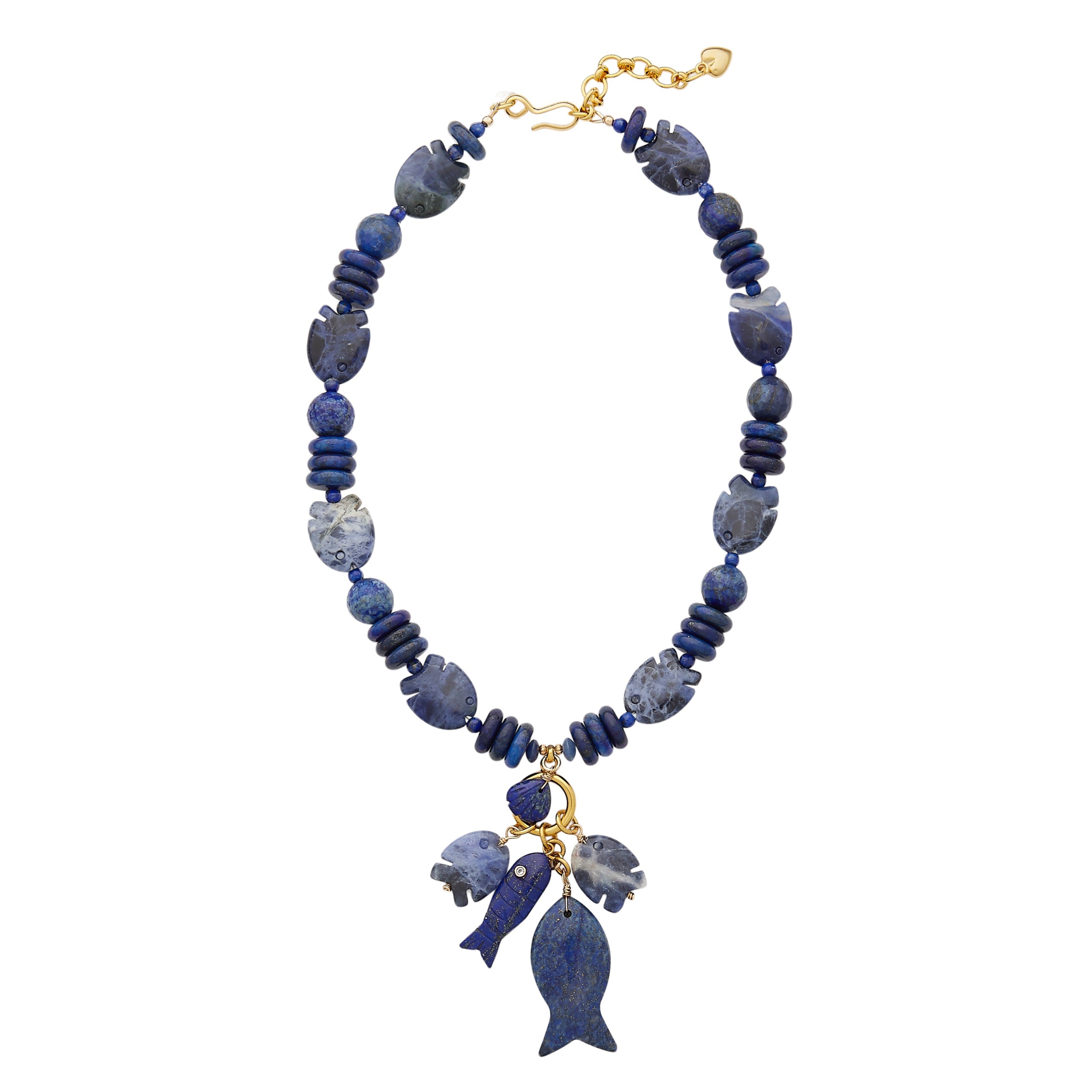 Navy Necklace