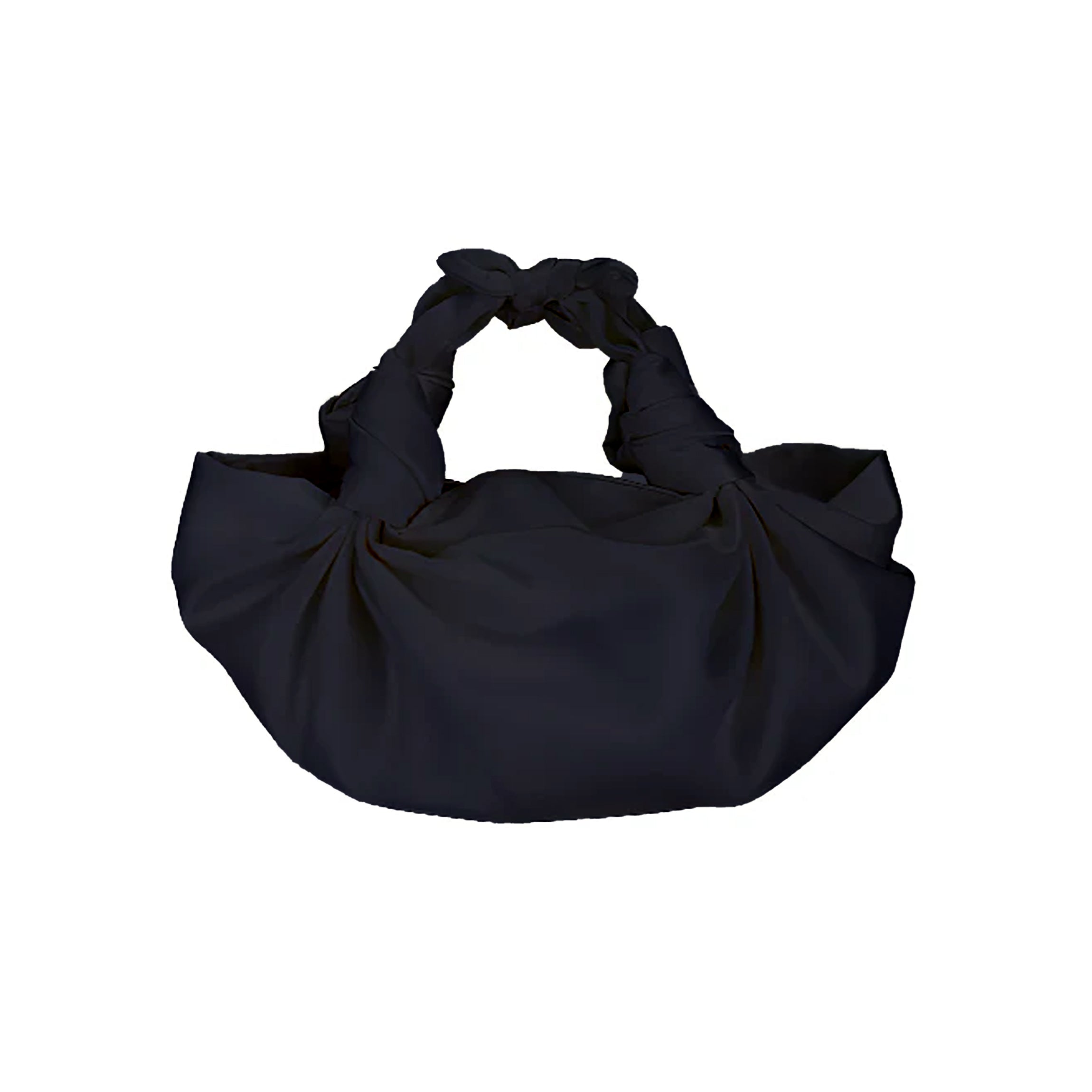 Midnight Navy NLA Silk Knot Bag