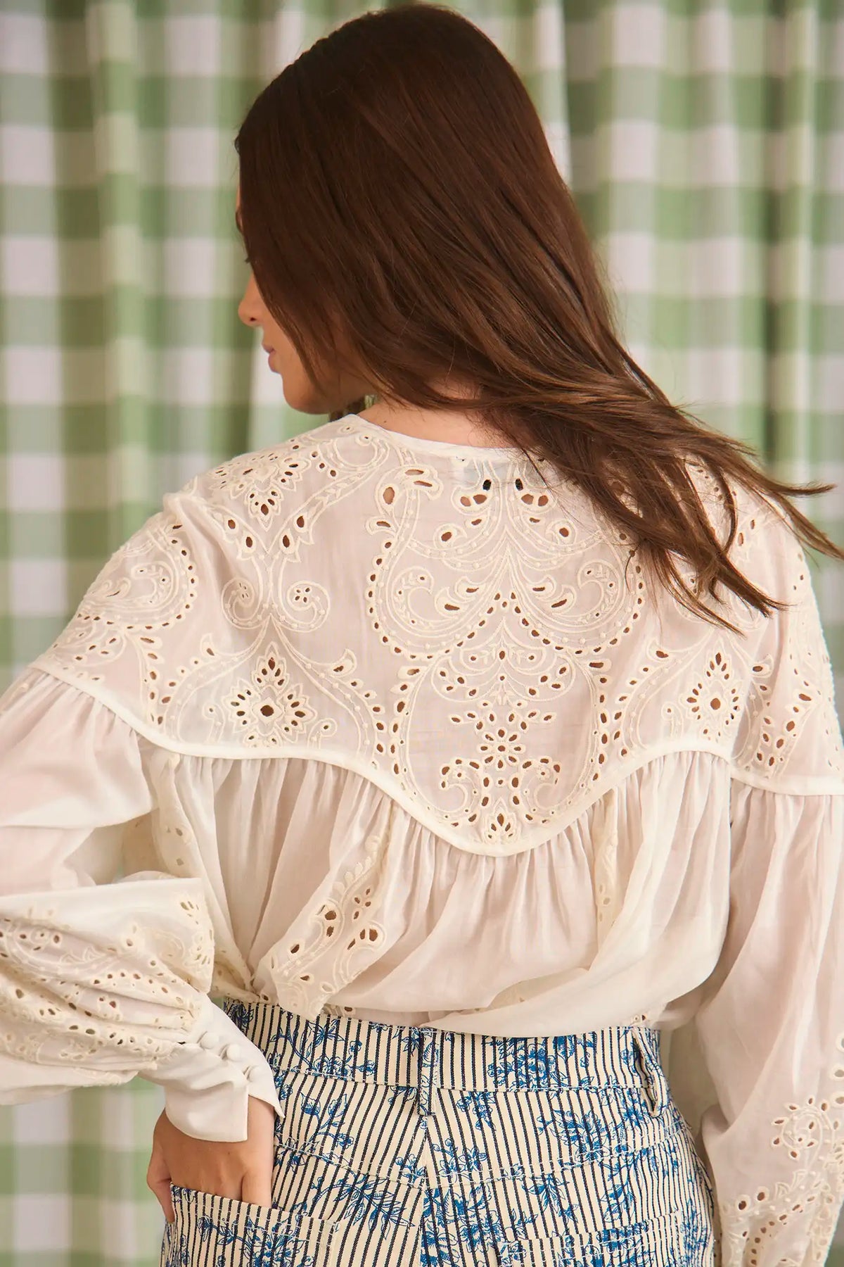 Naya Top in Ivory