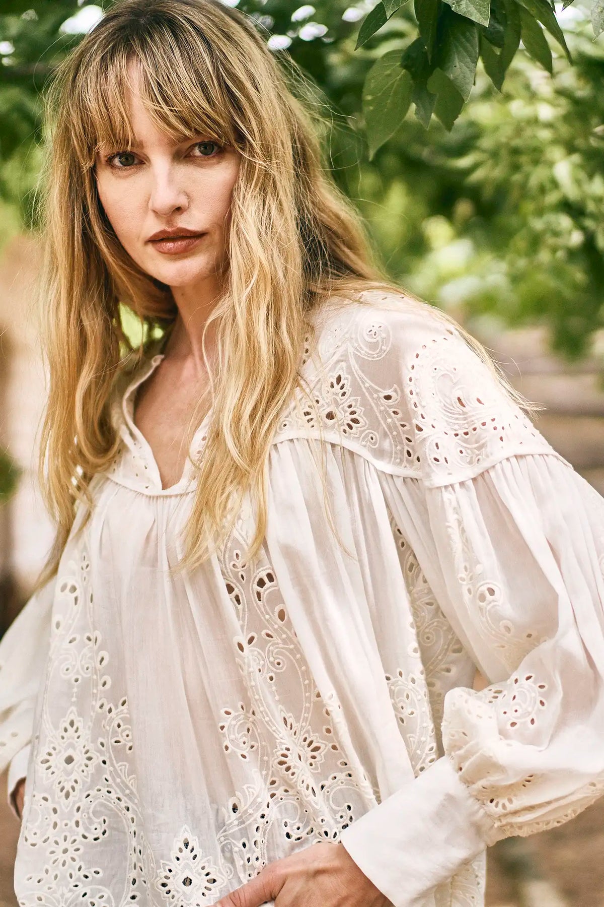 Naya Top in Ivory