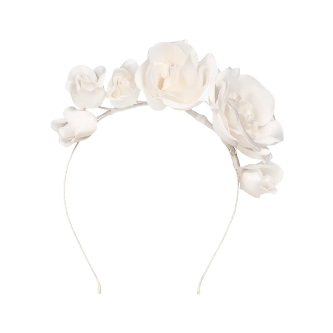 Rosalia Vine Headband in Cream