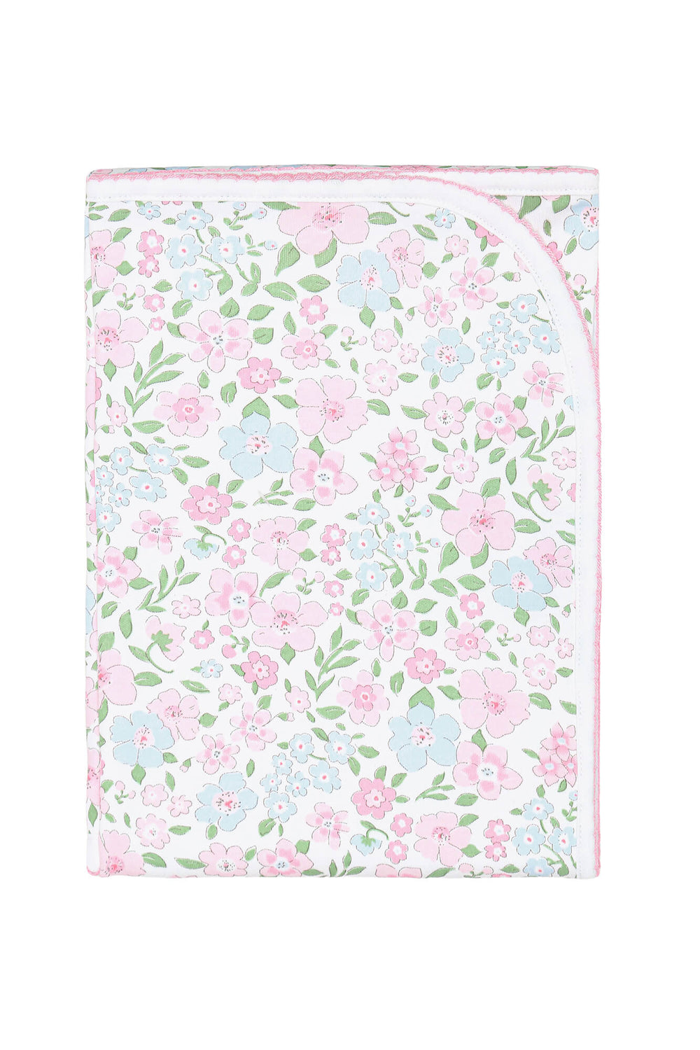 Nellapima English Garden Receiving Blanket Folded