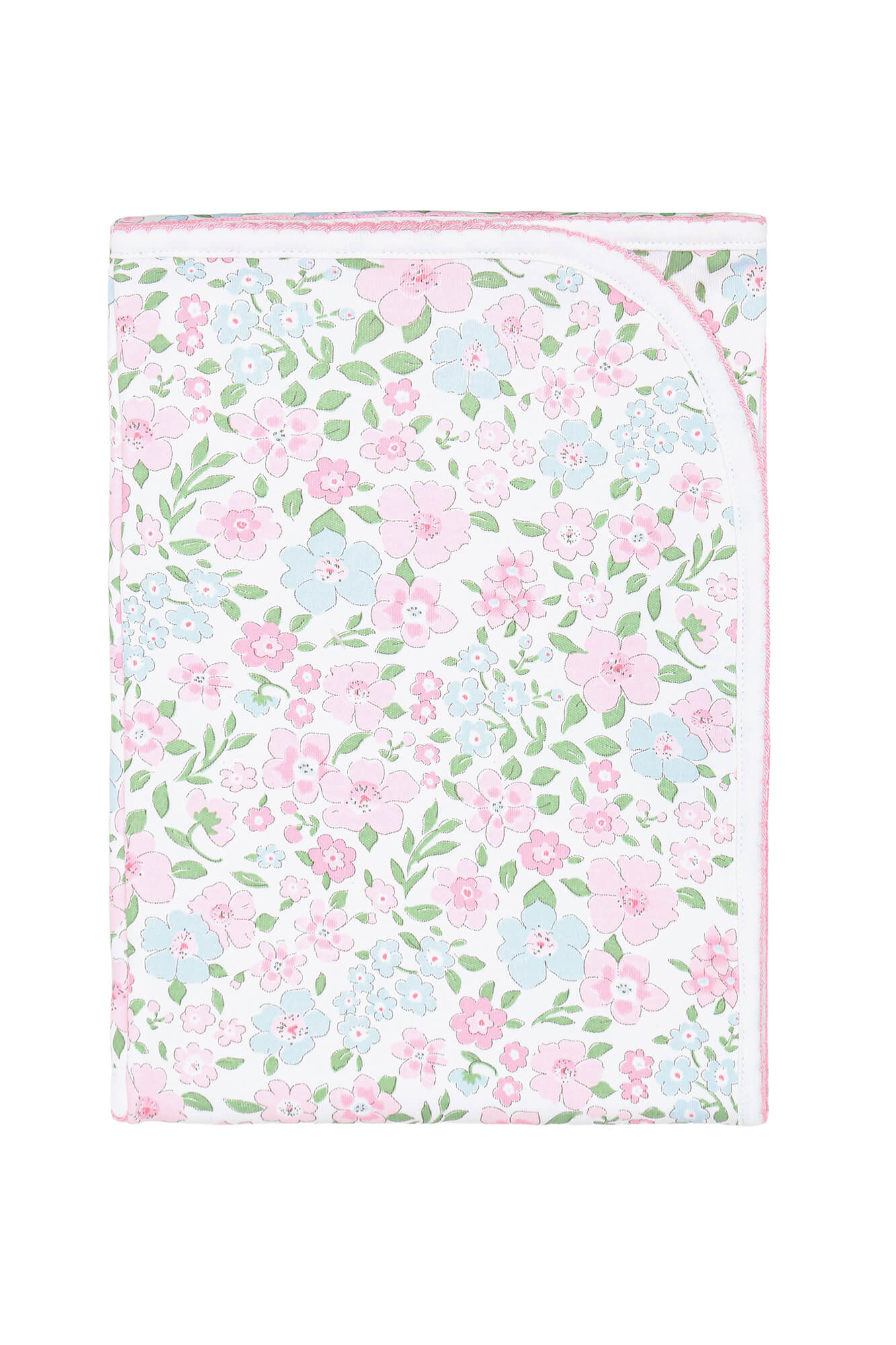 Nellapima English Garden Receiving Blanket Folded