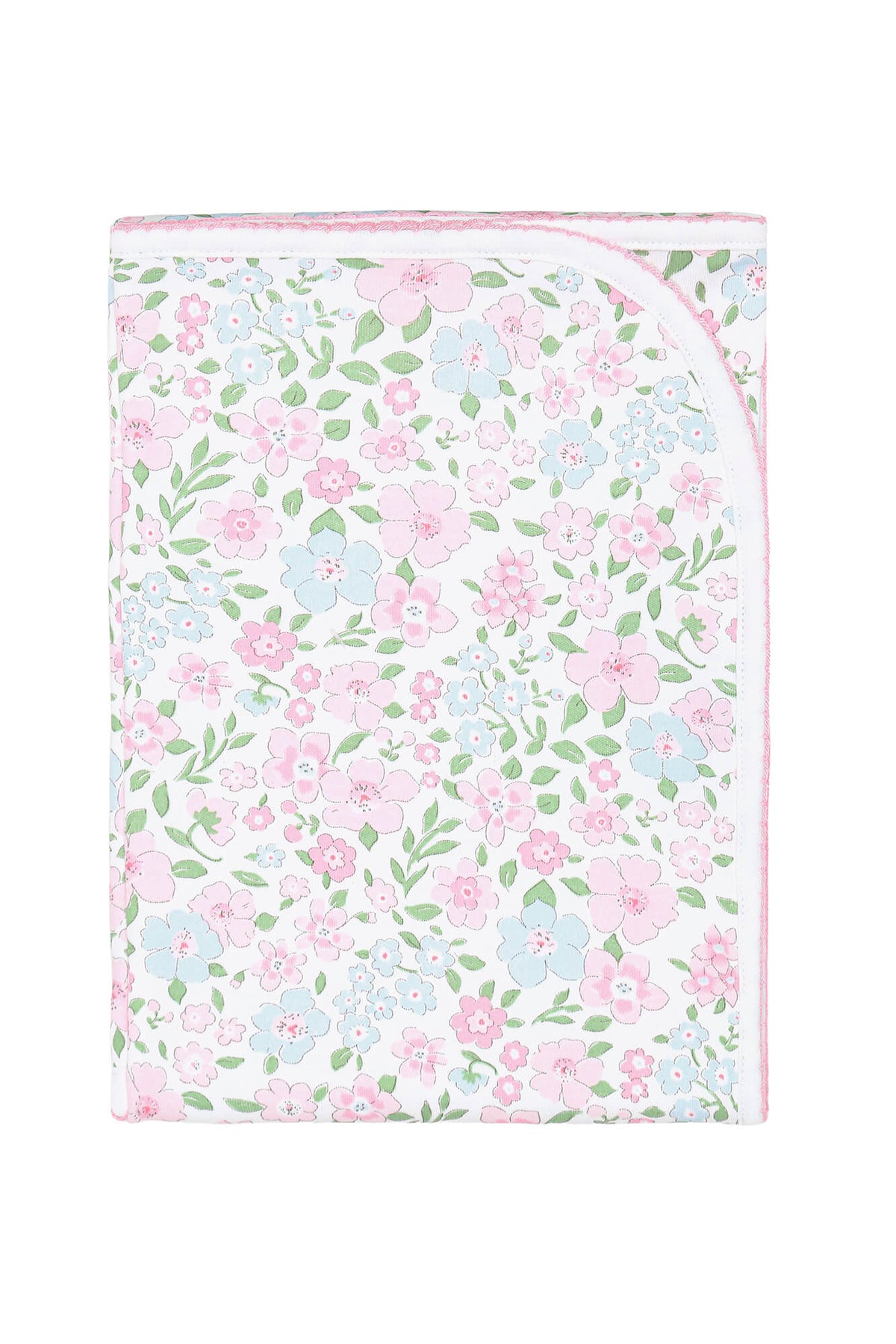Nellapima English Garden Receiving Blanket Folded