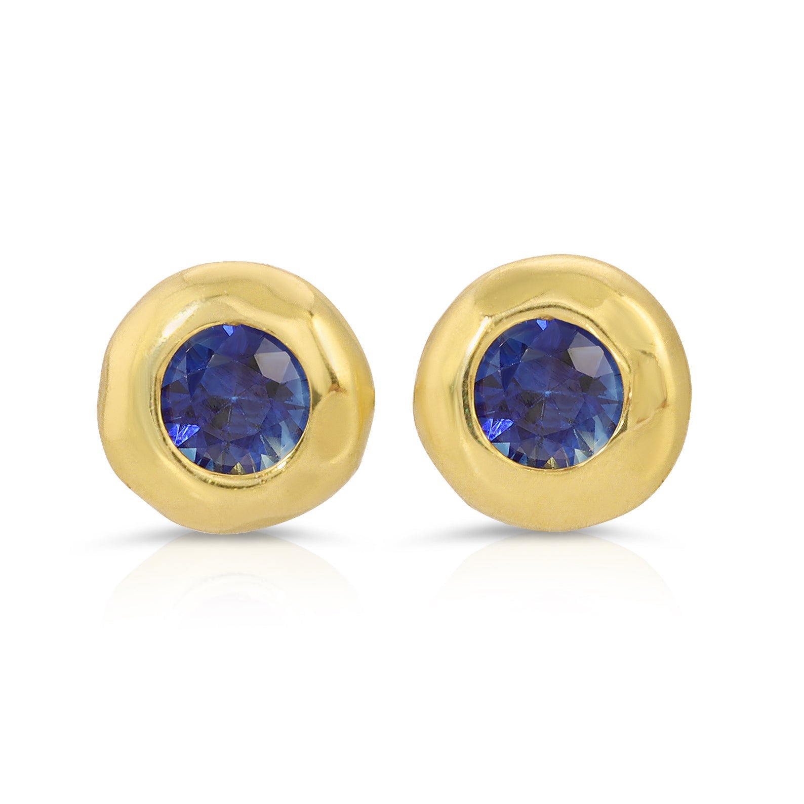 Sapphire Nesting Gem Studs